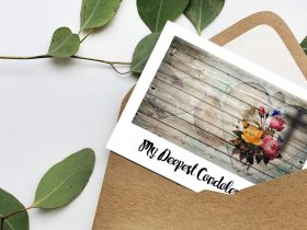 Bereavement Patient Sympathy Card