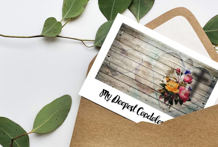 Bereavement Patient Sympathy Card