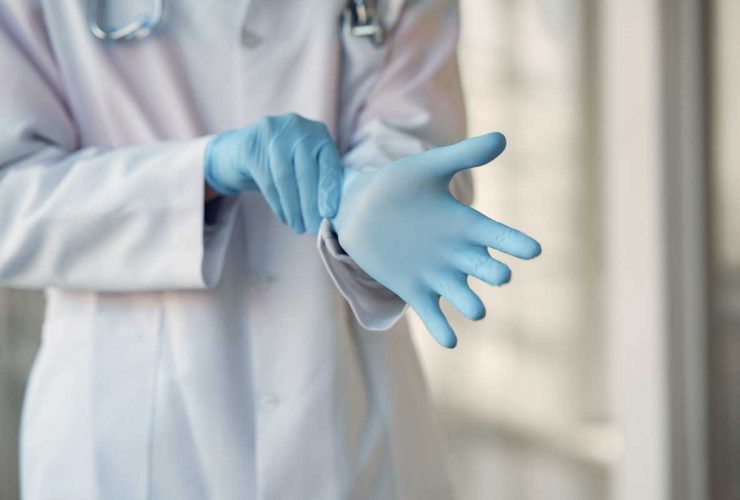 Search For Wounds Exam Gloves