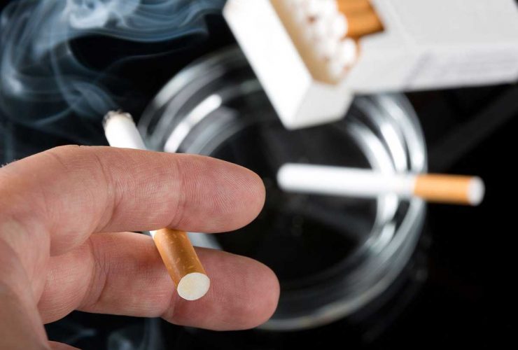 Smoking And Suing Cigarettes Ashtray